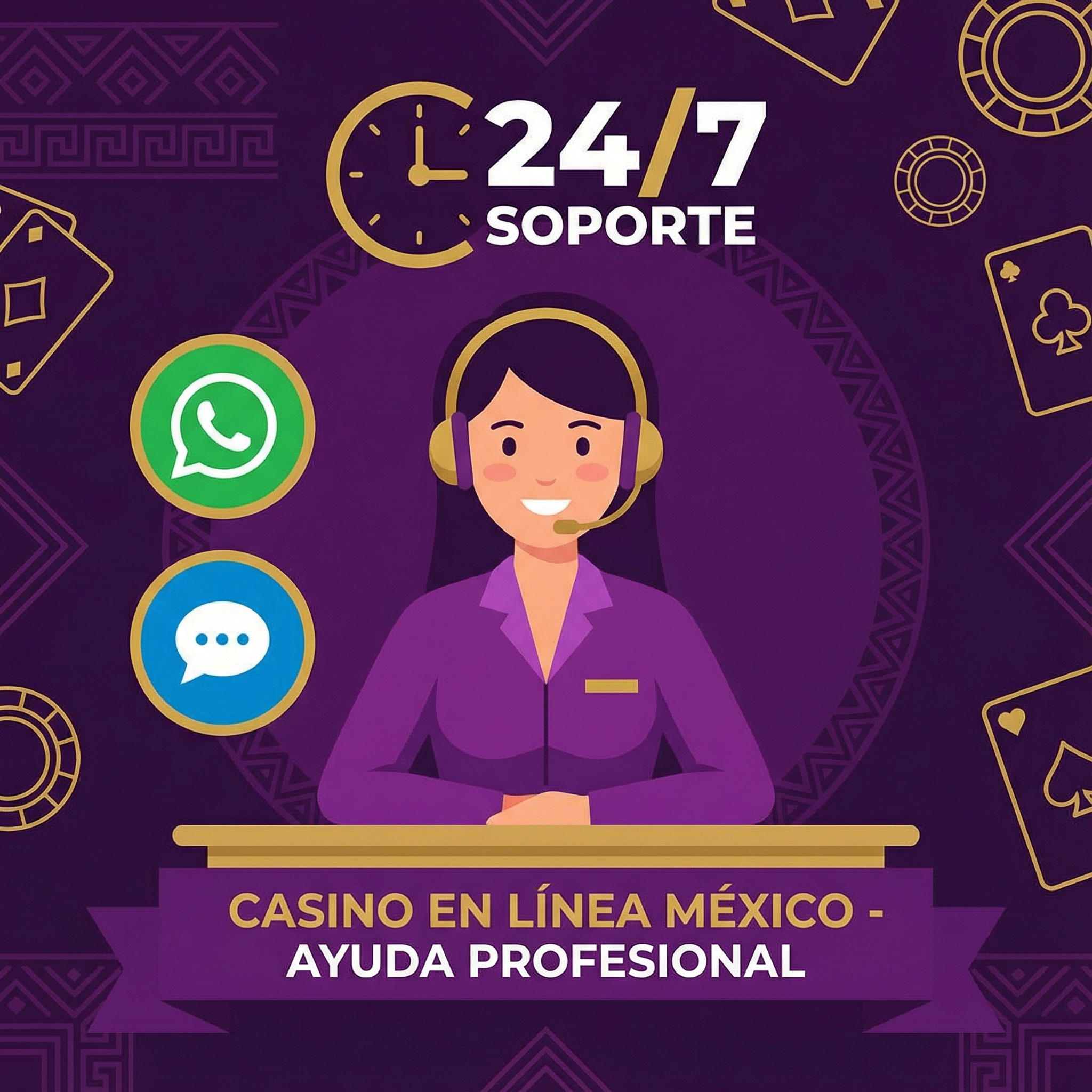 Equipo de soporte al cliente de Juegos de Tragamonedas disponible 24/7